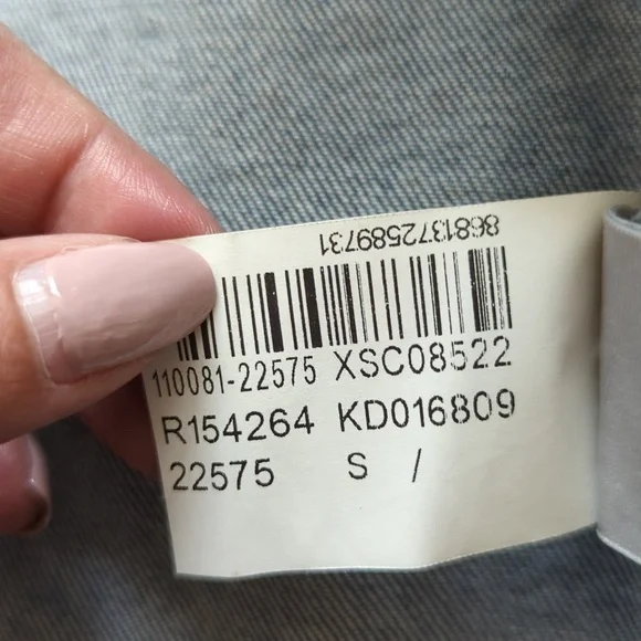 Mavi Light Blue Distressed Denim Jacket - Picture 10 of 10